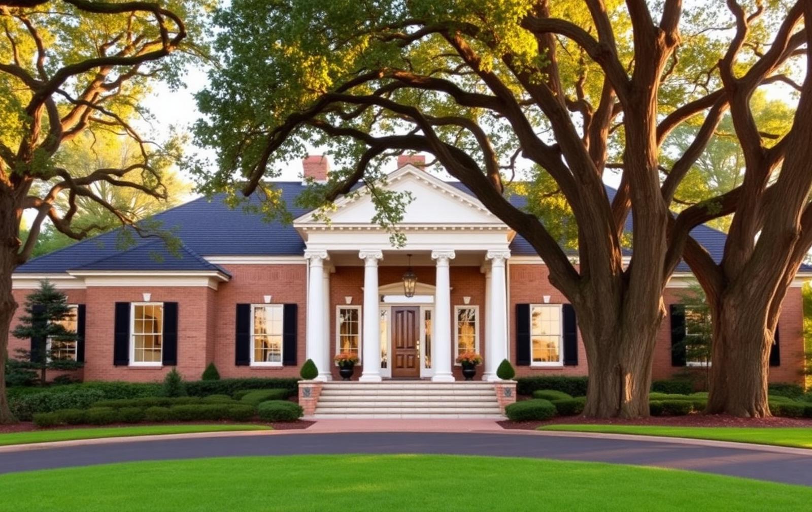 Traditional home exterior representative of Battlefield, MO