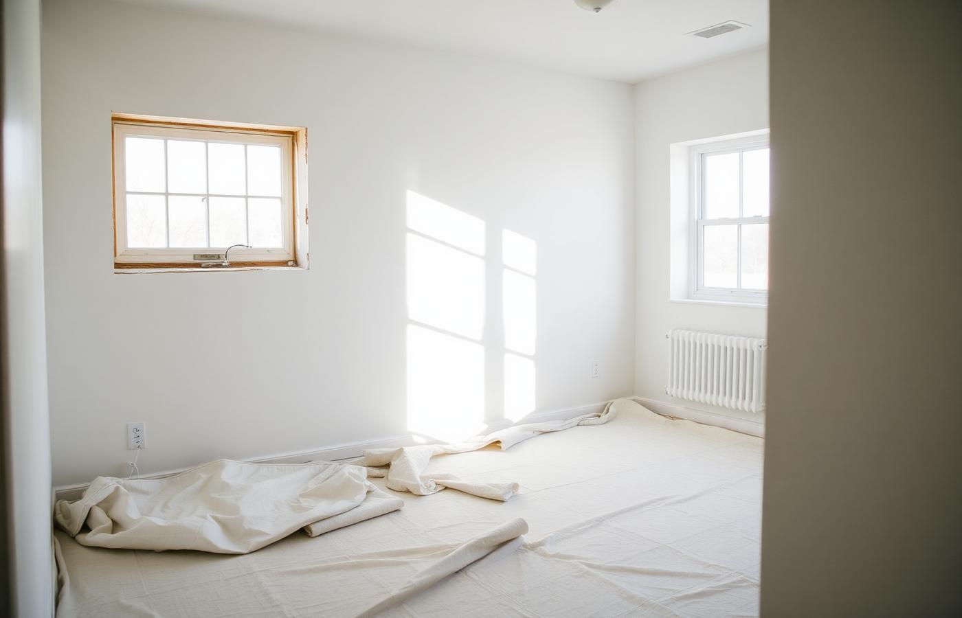 Crown molding removal and wall repair in a Springfield, MO home